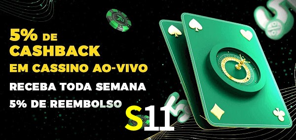 Promoções do cassino ao Vivo S11
